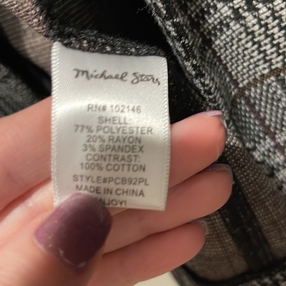 Michael Stars plaid blazer size small - Picture 7 of 7